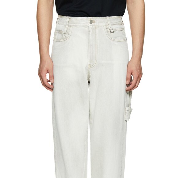 BNWT AW23 WOOYOUNGMI CARPENTER JEANS 48 - Picture 1 of 12
